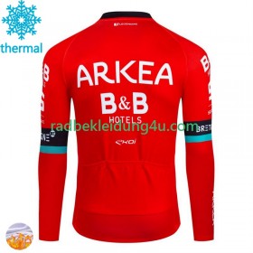 Radtrikot Winter Thermal Fleece Arkea Bb Hotels 2024
